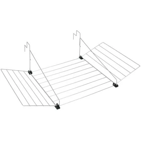 Tomado Tilburg silver hanging clothesline 12 m by Tomado, Clotheslines and hangers - Ref: Foro24-430395, Price: 42,51 €, Disc...