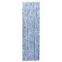 Blue and white chenille mosquito net curtain 90x200 cm by vidaXL, Mosquito nets for windows - Ref: Foro24-315127, Price: 58,3...