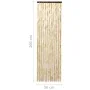 Beige chenille mosquito net curtain 56x200 cm by vidaXL, Mosquito nets for windows - Ref: Foro24-315135, Price: 36,48 €, Disc...