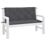 Garden bench cushions 2 pcs anthracite 120x50x7 cm by vidaXL, Cushions for chairs and sofas - Ref: Foro24-315004, Price: 49,5...