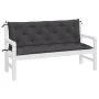 Garden bench cushions 2 pcs anthracite 150x50x7 cm by vidaXL, Cushions for chairs and sofas - Ref: Foro24-315016, Price: 65,0...