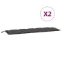 Garden bench cushions 2 pcs anthracite 180x50x7 cm by vidaXL, Cushions for chairs and sofas - Ref: Foro24-315028, Price: 60,6...