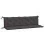 Garden bench cushions 2 pcs anthracite 180x50x7 cm by vidaXL, Cushions for chairs and sofas - Ref: Foro24-315028, Price: 60,6...