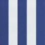 Cojines banco jardín 2 uds tela a rayas azul blanco 120x50x7 cm von vidaXL, Kissen für Stühle und Sofas - Ref: Foro24-361690,...