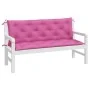 Garden bench cushions 2 pcs pink fabric 150x50x7 cm by vidaXL, Cushions for chairs and sofas - Ref: Foro24-361714, Price: 44,...