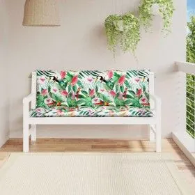 Garden bench cushions 2 pcs multicolor fabric 150x50x7 cm by vidaXL, Cushions for chairs and sofas - Ref: Foro24-361711, Pric...