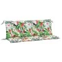 Garden bench cushions 2 pcs multicolor fabric 150x50x7 cm by vidaXL, Cushions for chairs and sofas - Ref: Foro24-361711, Pric...