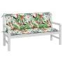 Garden bench cushions 2 pcs multicolor fabric 150x50x7 cm by vidaXL, Cushions for chairs and sofas - Ref: Foro24-361711, Pric...