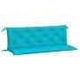 Garden bench cushions 2 pcs turquoise fabric 150x50x7 cm by vidaXL, Cushions for chairs and sofas - Ref: Foro24-361715, Price...
