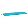 Garden bench cushions 2 pcs turquoise fabric 150x50x7 cm by vidaXL, Cushions for chairs and sofas - Ref: Foro24-361715, Price...