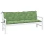 2 Stück Gartenbankkissen Oxford-Stoff mit Blattmuster von vidaXL, Kissen für Stühle und Sofas - Ref: Foro24-361732, Preis: 65...