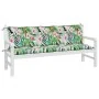 Garden bench cushions 2 pcs multicolored Oxford fabric by vidaXL, Cushions for chairs and sofas - Ref: Foro24-361730, Price: ...