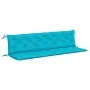Garden bench cushions 2 pcs turquoise fabric 200x50x7 cm by vidaXL, Cushions for chairs and sofas - Ref: Foro24-361753, Price...