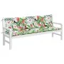 Garden bench cushions 2 pcs multicolor fabric 200x50x7 cm by vidaXL, Cushions for chairs and sofas - Ref: Foro24-361749, Pric...