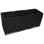 Aufbewahrungsbox aus schwarzem Stoff, 105 x 34,5 x 45 cm von vidaXL, Aufbewahrungskisten - Ref: Foro24-343148, Preis: 27,66 €...