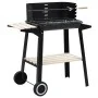 Holzkohlegrill mit Rädern von vidaXL, Grillen - Ref: Foro24-45367, Preis: 67,97 €, Rabatt: %