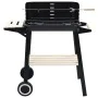 Charcoal barbecue with wheels by vidaXL, Barbecues - Ref: Foro24-45367, Price: 67,97 €, Discount: %