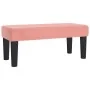 Box spring bed with pink velvet mattress 80x200 cm by vidaXL, Beds and slatted bases - Ref: Foro24-3137694, Price: 339,57 €, ...