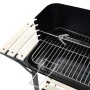 Charcoal barbecue with wheels by vidaXL, Barbecues - Ref: Foro24-45367, Price: 67,97 €, Discount: %