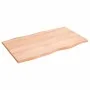 Treated oak wood table top with natural edge 100x60x2 cm by vidaXL, Table tops - Ref: Foro24-363953, Price: 47,84 €, Discount: %