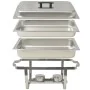 Set Lebensmittelwärmer für Buffet 4 Teile Edelstahl von vidaXL, Wilderer - Ref: Foro24-50530, Preis: 238,64 €, Rabatt: %