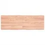 Treated wood table top with natural brown edge 120x40x(2-6)cm by vidaXL, Table tops - Ref: Foro24-363957, Price: 42,37 €, Dis...