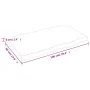 Tischplatte aus behandeltem Holz mit naturbrauner Kante, 100 x 60 x (2–6) cm von vidaXL, Tischplatten - Ref: Foro24-363955, P...