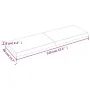 Treated wood table top with natural brown edge 120x40x(2-6)cm by vidaXL, Table tops - Ref: Foro24-363957, Price: 42,37 €, Dis...