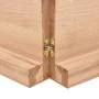 Treated wood table top with natural brown edge 120x50x(2-6)cm by vidaXL, Table tops - Ref: Foro24-363959, Price: 49,21 €, Dis...