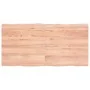 Tablero mesa madera tratada borde natural marrón 120x60x(2-4)cm de vidaXL, Tableros para mesas - Ref: Foro24-363960, Precio: ...