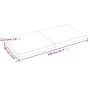 Treated wood table top with natural brown edge 120x60x(2-4)cm by vidaXL, Table tops - Ref: Foro24-363960, Price: 47,84 €, Dis...