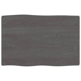 Treated wood table top brown live edge 60x40x(2-6) cm by vidaXL, Table tops - Ref: Foro24-363997, Price: 35,54 €, Discount: %
