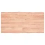Behandelte Holztischplatte mit natürlichem braunem Rand 120x60x(2-6)cm von vidaXL, Tischplatten - Ref: Foro24-363961, Preis: ...