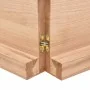 Behandelte Holztischplatte mit natürlichem braunem Rand 120x60x(2-6)cm von vidaXL, Tischplatten - Ref: Foro24-363961, Preis: ...