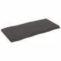 Tablero mesa madera tratada borde vivo marrón 80x40x(2-4) cm de vidaXL, Tableros para mesas - Ref: Foro24-364005, Precio: 36,...