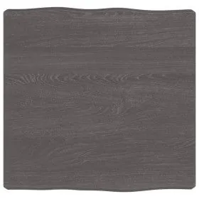 Tablero mesa madera tratada borde vivo marrón 40x40x(2-6) cm de vidaXL, Tableros para mesas - Ref: Foro24-363994, Precio: 30,...