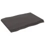 Treated wood table top brown live edge 80x60x(2-6) cm by vidaXL, Table tops - Ref: Foro24-364012, Price: 58,78 €, Discount: %