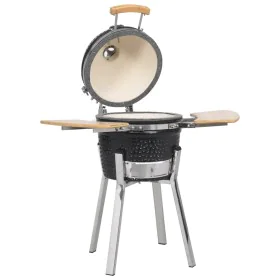 Kamado Barbacoa Parrilla y Ahumador Cerámico 81 cm de vidaXL, Barbacoas - Ref: Foro24-41721, Precio: 457,60 €, Descuento: %