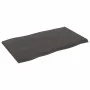 Treated wood table with live edge, brown, 100x60x(2-4) cm. by vidaXL, Table tops - Ref: Foro24-364020, Price: 60,15 €, Discou...