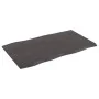 Treated oak wood table top brown live edge 100x60x2 cm by vidaXL, Table tops - Ref: Foro24-364019, Price: 49,21 €, Discount: %