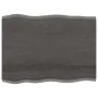 Tablero mesa madera tratada roble borde vivo marrón 80x60x2 cm de vidaXL, Tableros para mesas - Ref: Foro24-364010, Precio: 3...
