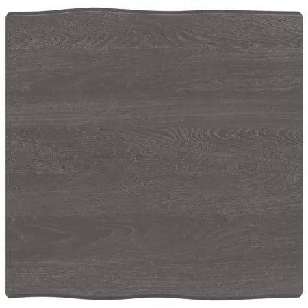Treated wood table top brown live edge 60x60x(2-4) cm by vidaXL, Table tops - Ref: Foro24-364002, Price: 39,64 €, Discount: %