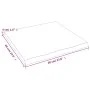 Tischplatte aus behandeltem Holz, braune Live-Kante, 60 x 60 x (2–4) cm von vidaXL, Tischplatten - Ref: Foro24-364002, Preis:...