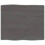 Treated oak wood table top brown live edge 60x50x2 cm by vidaXL, Table tops - Ref: Foro24-363998, Price: 27,33 €, Discount: %