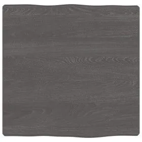 Treated wood table top brown live edge 40x40x(2-4) cm by vidaXL, Table tops - Ref: Foro24-363993, Price: 37,10 €, Discount: %