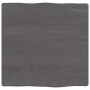 Tablero mesa madera tratada borde vivo marrón 40x40x(2-4) cm de vidaXL, Tableros para mesas - Ref: Foro24-363993, Precio: 37,...