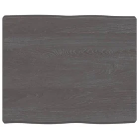 Treated wood table top brown live edge 60x50x(2-6) cm by vidaXL, Table tops - Ref: Foro24-364000, Price: 42,37 €, Discount: %
