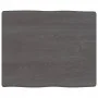 Treated wood table top brown live edge 60x50x(2-6) cm by vidaXL, Table tops - Ref: Foro24-364000, Price: 42,37 €, Discount: %