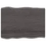 Treated wood table top brown live edge 80x60x(2-4) cm by vidaXL, Table tops - Ref: Foro24-364011, Price: 49,21 €, Discount: %