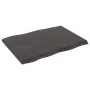 Treated wood table top brown live edge 80x60x(2-4) cm by vidaXL, Table tops - Ref: Foro24-364011, Price: 49,21 €, Discount: %